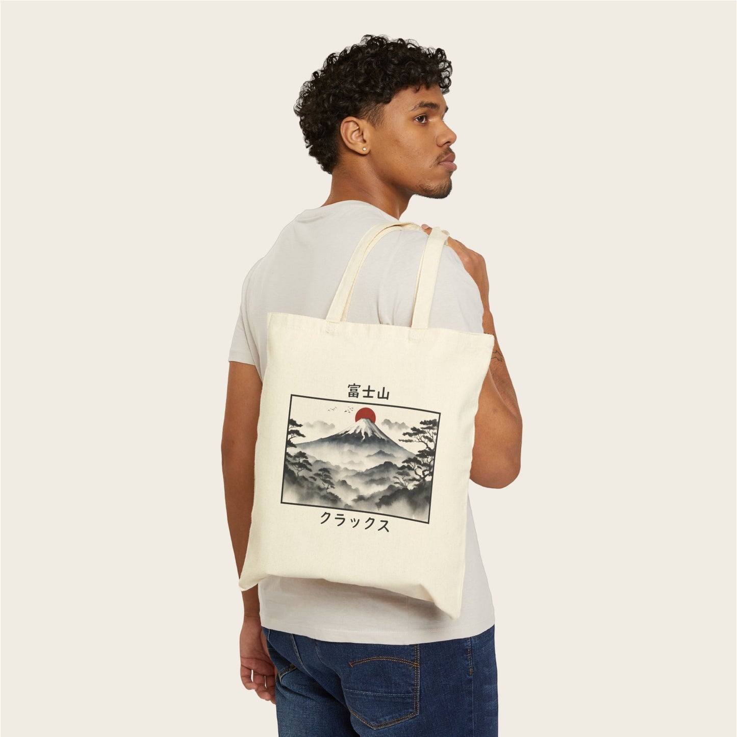 Fuji Yama Tote Bag